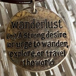 Wanderlust necklace